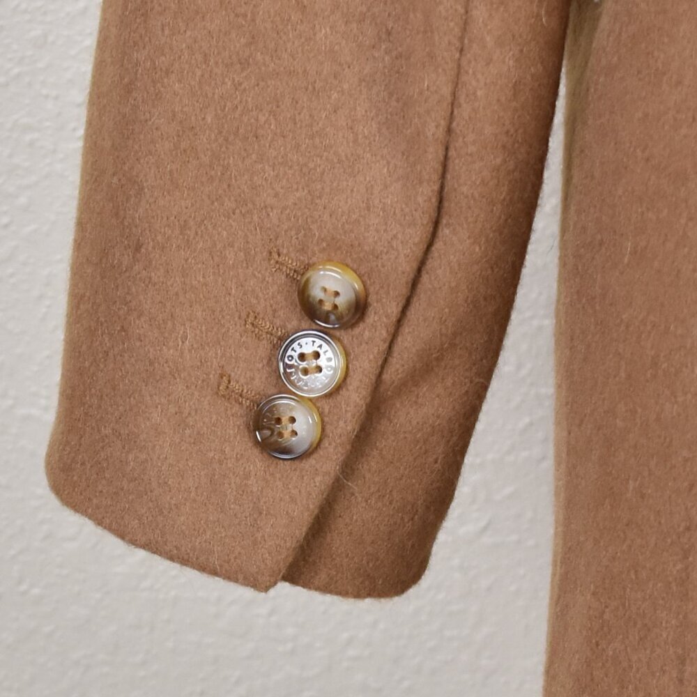 Talbots Camel Brown Brushed Italian Wool Blazer - 4p - Picture 4 of 13